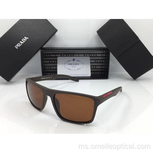 Cermin mata hitam Fesyen Polarized Lensa Sun Glasses